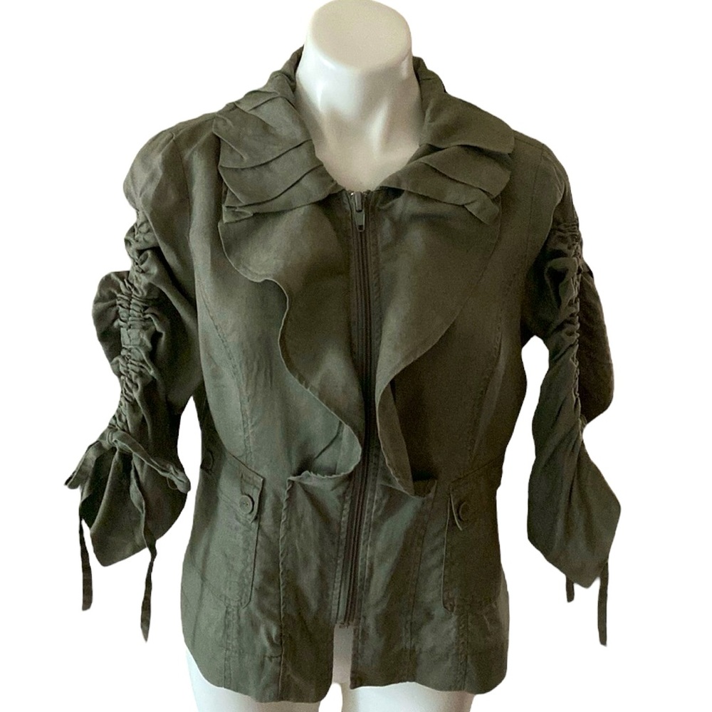 Willi Smith Olive Green Jacket